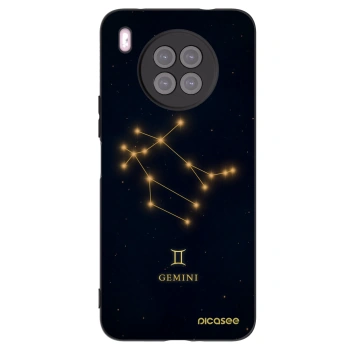 Picasee Μαύρη θήκη σιλικόνης για Huawei Nova 8i - GEMINI