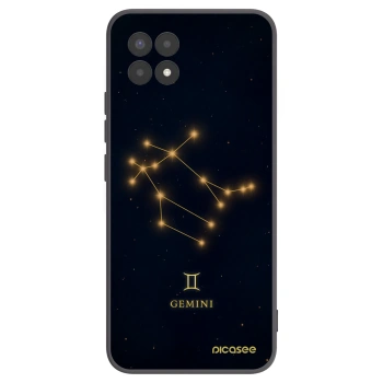 Picasee Μαύρη θήκη σιλικόνης για Realme 8i - GEMINI