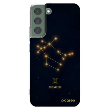 Picasee διαφανής θήκη σιλικόνης Samsung Galaxy S22+ 5G - GEMINI