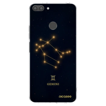 Picasee διαφανής θήκη σιλικόνης Huawei P Smart - GEMINI