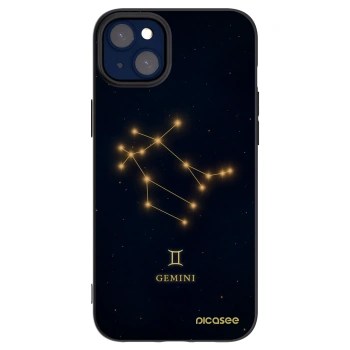 Picasee Μαύρη θήκη σιλικόνης για Apple iPhone 14 Plus - GEMINI