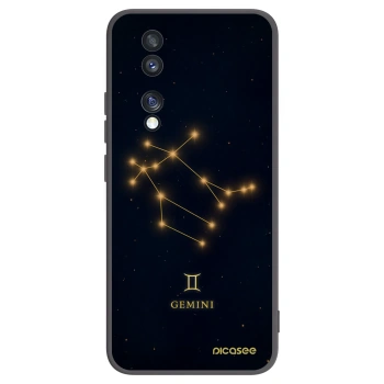 Picasee Μαύρη θήκη σιλικόνης για Honor 70 - GEMINI