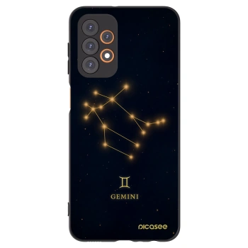 Picasee Μαύρη θήκη σιλικόνης για Samsung Galaxy A23 A236B 5G - GEMINI