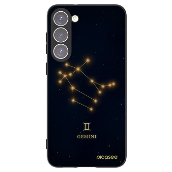 Picasee Μαύρη θήκη σιλικόνης για Samsung Galaxy S23+ 5G - GEMINI