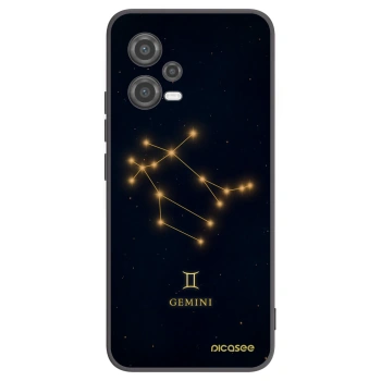 Picasee Μαύρη θήκη σιλικόνης για Xiaomi Poco X5 - GEMINI