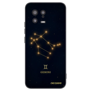 Picasee Μαύρη θήκη σιλικόνης για Xiaomi 13 - GEMINI