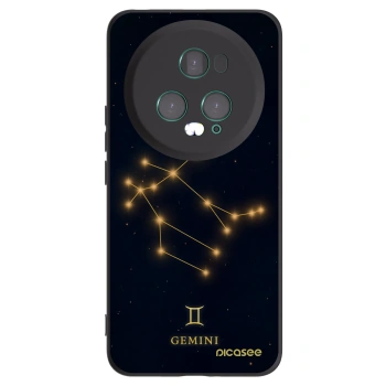Picasee Μαύρη θήκη σιλικόνης για Honor Magic5 Pro - GEMINI