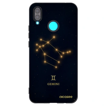 Picasee Μαύρη θήκη σιλικόνης για Huawei Nova 3 - GEMINI