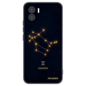 Picasee Μαύρη θήκη σιλικόνης για Xiaomi Redmi A2 - GEMINI