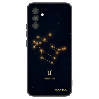 Picasee Μαύρη θήκη σιλικόνης για Samsung Galaxy A04s A047F - GEMINI