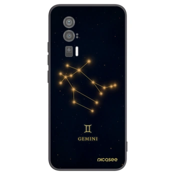 Picasee Μαύρη θήκη σιλικόνης για Xiaomi Poco F5 Pro 5G - GEMINI