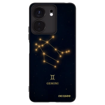 Picasee Μαύρη θήκη σιλικόνης για Xiaomi Redmi 13C 4G - GEMINI