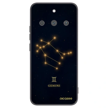 Picasee Μαύρη θήκη σιλικόνης για Realme 11 Pro+ - GEMINI
