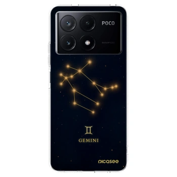 Picasee διαφανής θήκη σιλικόνης Xiaomi Poco X6 Pro - GEMINI