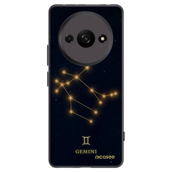 Picasee Μαύρη θήκη σιλικόνης για Xiaomi Redmi A3 - GEMINI