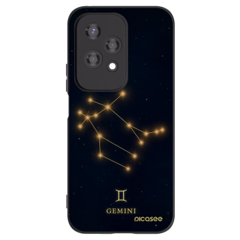Picasee Μαύρη θήκη σιλικόνης για Honor 200 Lite - GEMINI