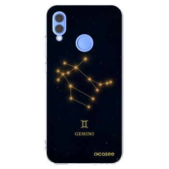 Picasee διαφανής θήκη σιλικόνης Honor 10 Lite - GEMINI