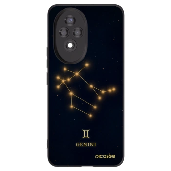 Picasee Μαύρη θήκη σιλικόνης για Honor 200 5G - GEMINI
