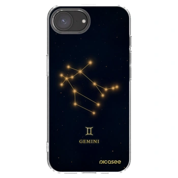 Picasee διαφανής θήκη σιλικόνης Apple iPhone 16e - GEMINI