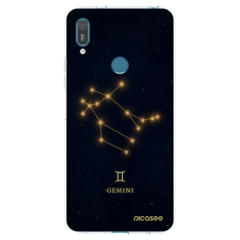 Picasee διαφανής θήκη σιλικόνης Huawei Y7 2019 - GEMINI
