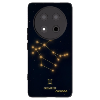 Picasee Μαύρη θήκη σιλικόνης για Honor Magic7 Lite 5G - GEMINI