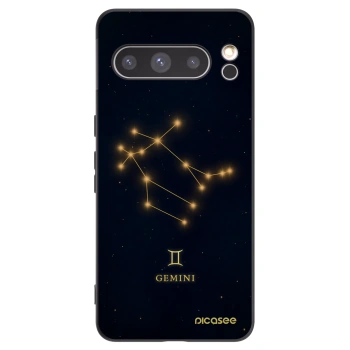 Picasee Μαύρη θήκη σιλικόνης για Google Pixel 8 Pro - GEMINI