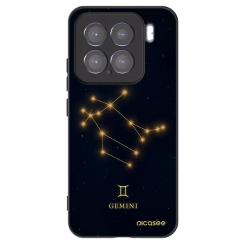 Picasee Μαύρη θήκη σιλικόνης για Xiaomi 15 - GEMINI
