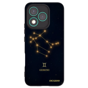 Picasee Μαύρη θήκη σιλικόνης για Honor 400 Lite 5G - GEMINI