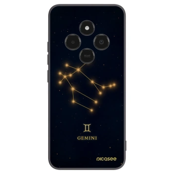 Picasee Μαύρη θήκη σιλικόνης για Xiaomi Poco C75 - GEMINI