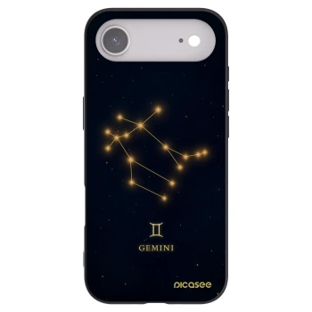 Picasee Μαύρη θήκη σιλικόνης για Apple iPhone Air - GEMINI
