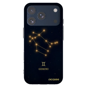 Picasee διαφανής θήκη σιλικόνης Apple iPhone 17 Pro - GEMINI