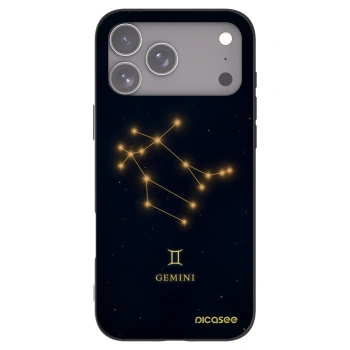 Picasee Μαύρη θήκη σιλικόνης για Apple iPhone 17 Pro Max - GEMINI