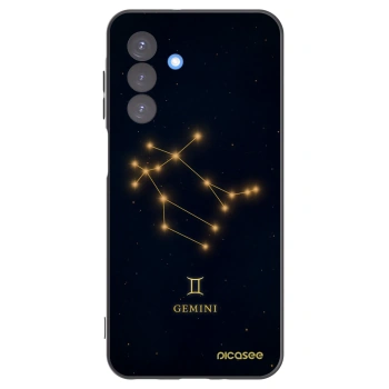 Picasee Μαύρη θήκη σιλικόνης για Samsung Galaxy A17 5G - GEMINI
