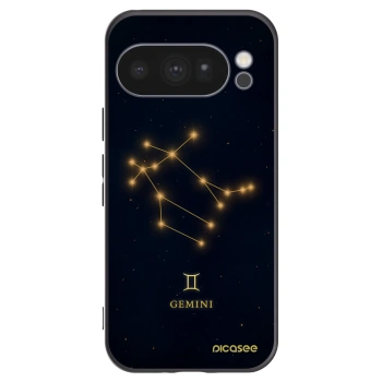 Picasee Μαύρη θήκη σιλικόνης για Google Pixel 10 Pro - GEMINI