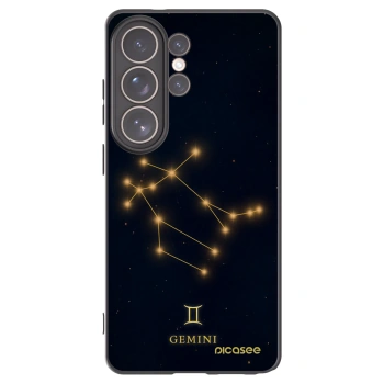 Picasee Μαύρη θήκη σιλικόνης για Samsung Galaxy S26 Ultra - GEMINI