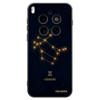 Picasee Μαύρη θήκη σιλικόνης για Vivo X300 Pro - GEMINI