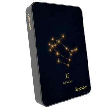 Picasee Powerbank με MagSafe 10 000 mAh Γκρί - GEMINI