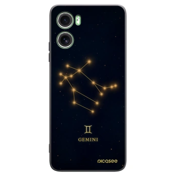 Picasee Μαύρη θήκη σιλικόνης για Motorola Moto G06 - GEMINI