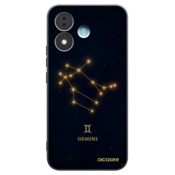 Picasee Μαύρη θήκη σιλικόνης για Xiaomi Redmi Note 17 5G - GEMINI