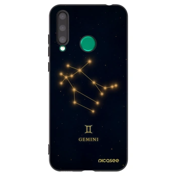 Picasee Μαύρη θήκη σιλικόνης για Honor 20 Lite - GEMINI