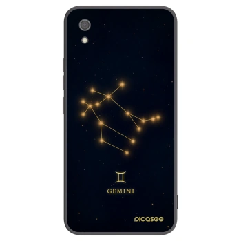 Picasee Μαύρη θήκη σιλικόνης για Xiaomi Redmi 7A - GEMINI