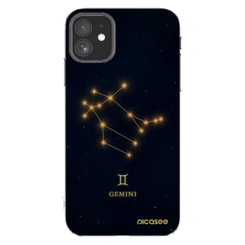 Picasee διαφανής θήκη σιλικόνης Apple iPhone 11 - GEMINI