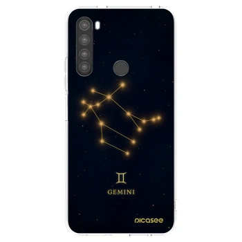 Picasee διαφανής θήκη σιλικόνης Xiaomi Redmi Note 8 - GEMINI