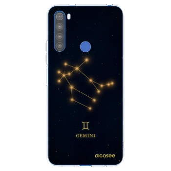 Picasee διαφανής θήκη σιλικόνης Xiaomi Redmi Note 8T - GEMINI