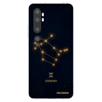 Picasee διαφανής θήκη σιλικόνης Xiaomi Mi Note 10 (Pro) - GEMINI