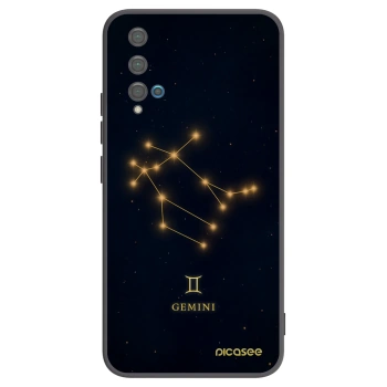 Picasee Μαύρη θήκη σιλικόνης για Huawei Nova 5T - GEMINI