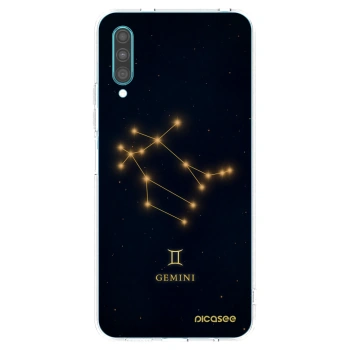 Picasee διαφανής θήκη σιλικόνης Samsung Galaxy A30s A307F - GEMINI