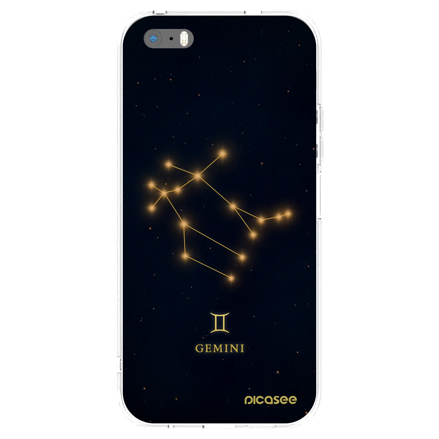 Picasee διαφανής θήκη σιλικόνης Apple iPhone 6 Plus/6S Plus - GEMINI