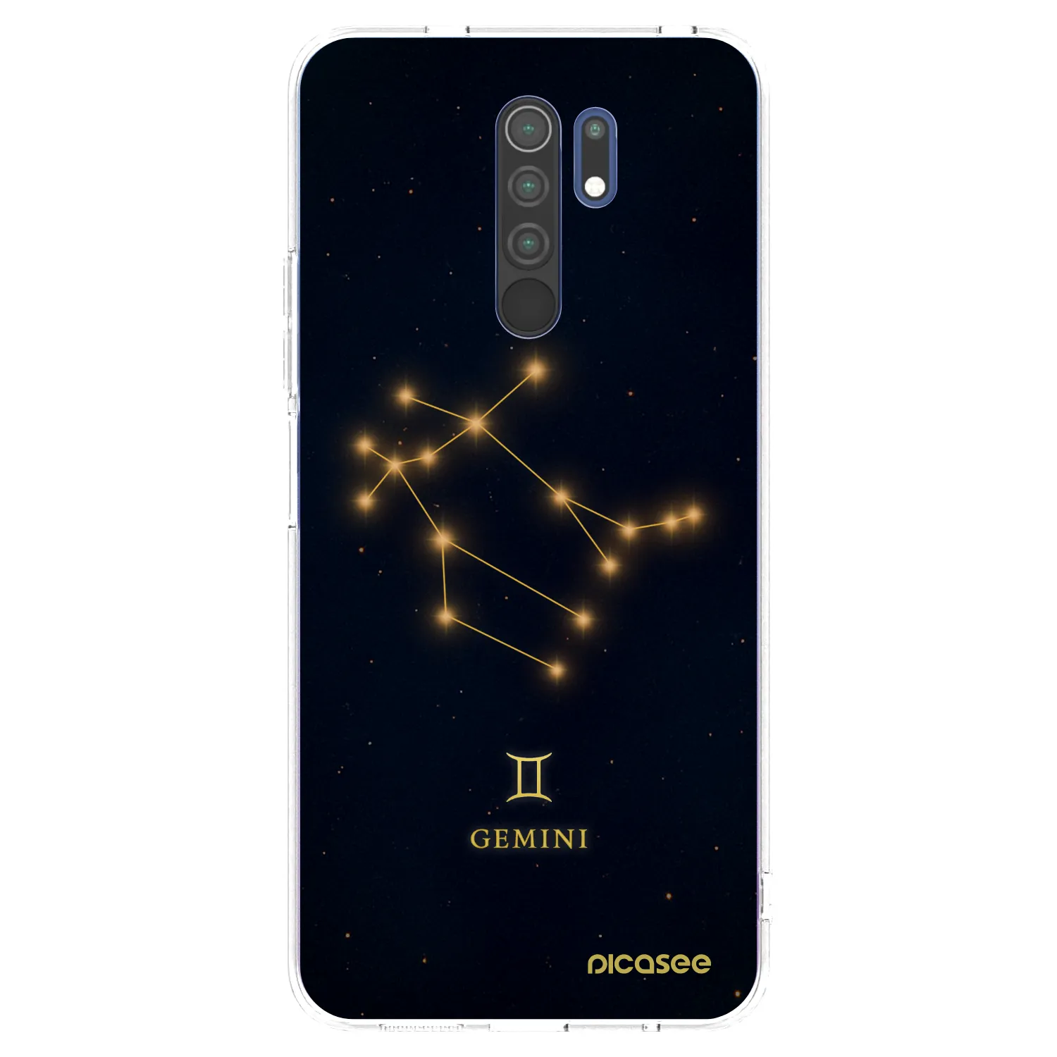 Picasee διαφανής θήκη σιλικόνης Xiaomi Redmi 9 - GEMINI