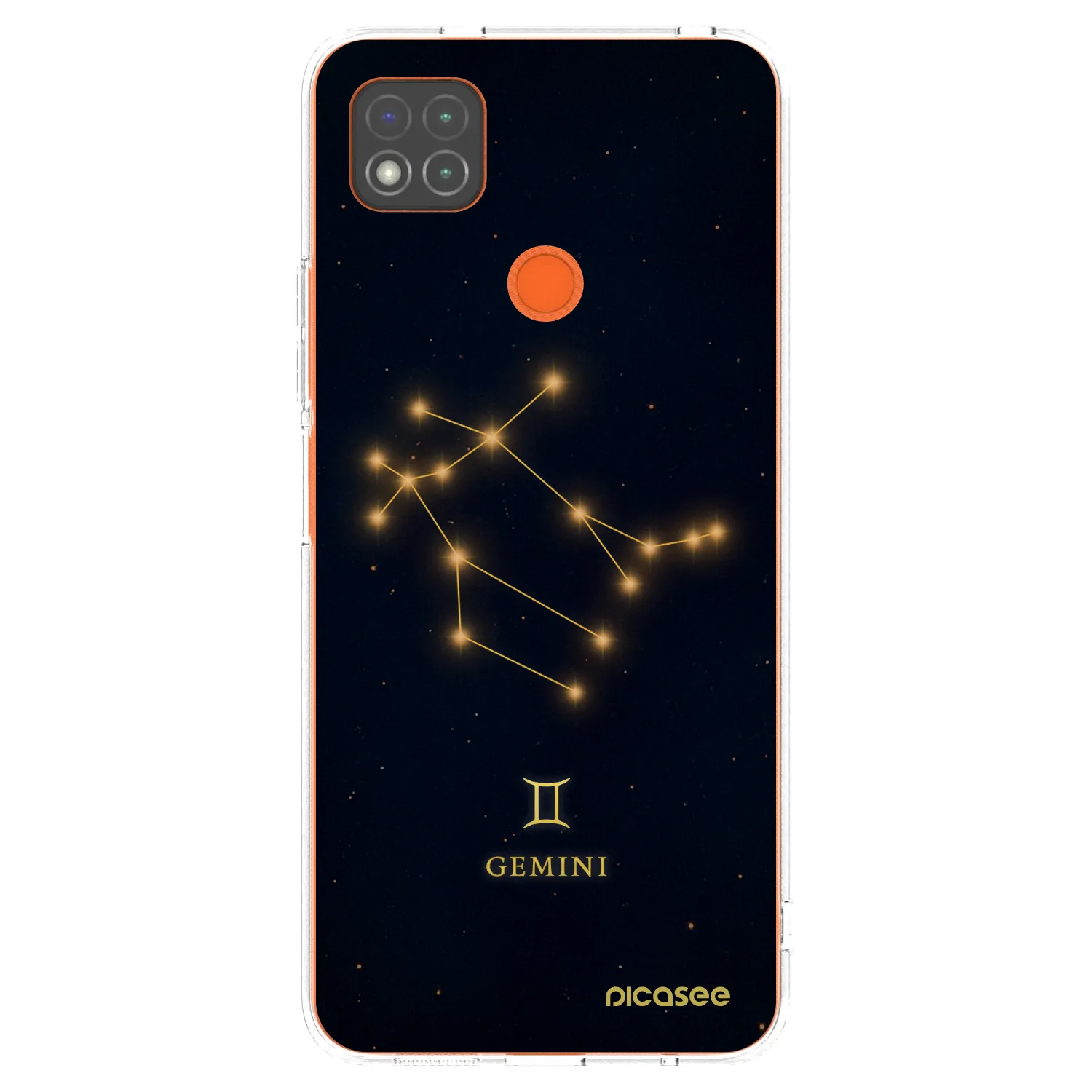 Picasee διαφανής θήκη σιλικόνης Xiaomi Redmi 9C - GEMINI